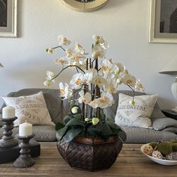 Stunning Large Silk Orchids Arrangement