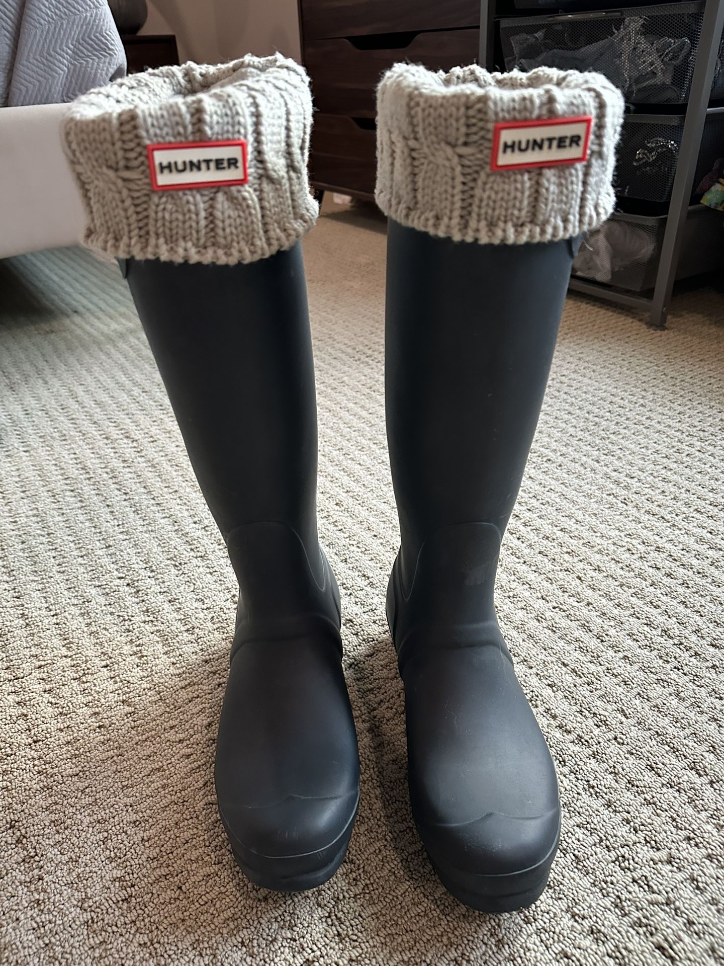 Hunter Rain Boots, Size 10