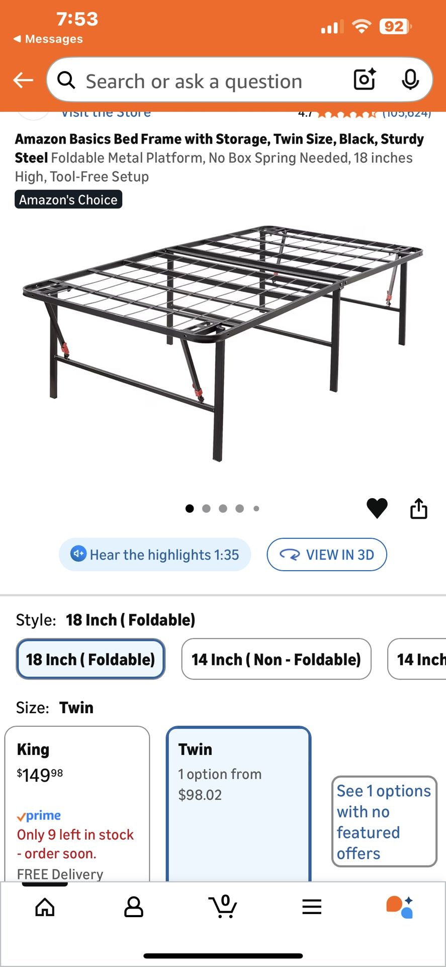 Twin Bed Frames Foldable