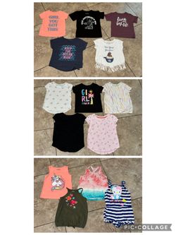 Toddler 3T shirts, tanks, & romper