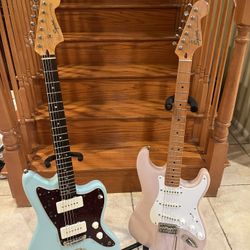 Squier Classic Vibe Stratocaster (Mint) And Jazzmaster 