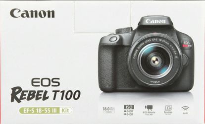 (BRAND NEW) Canon eos rebel t100