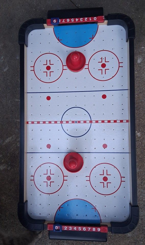Tabletop Air Hockey Everything Included Works Great 