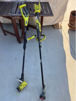 Ryobi 18V and 40V weed eaters
