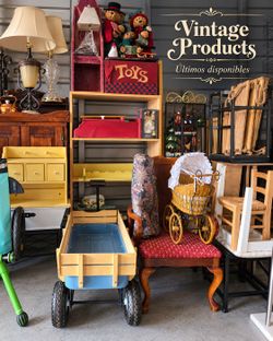 LAST CHANCE! Vintage Furniture, Home Decor & Unique Finds