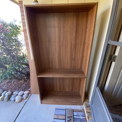 Brown Lightly Used Shelves