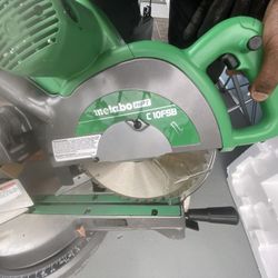 Table Saw, Air Compressor, And Chainsaw 