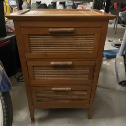 Three drawer dresser / nightstand 