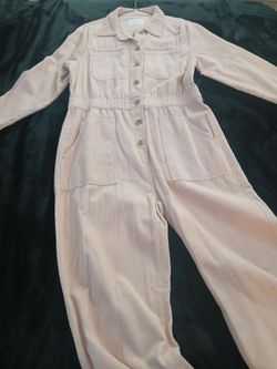 Beautiful Pink Corduroy Jumpsuit