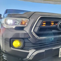 Toyota Tacoma LED Headlight And Foglight Upgrade. White 6k 6000k