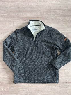 ORVIS Men’s Quarter Zip Fleece Lining
