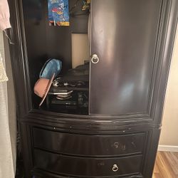 Z Gallerie Expresso Wardrobe 