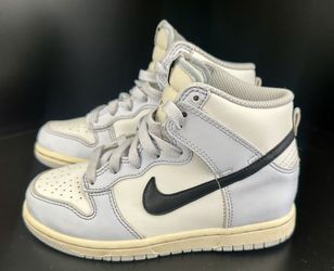 Nike DUNK HIGH PS 'FOOTBALL GREY BLACK' Size: 13C