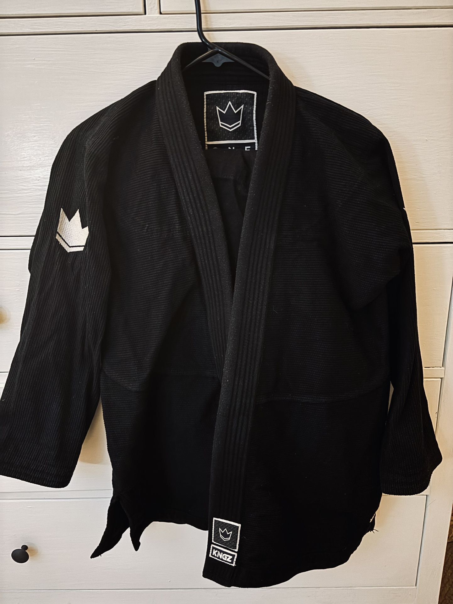 Male Kingz The ONE Jiu Jitsu Gi - Black (A1 size)