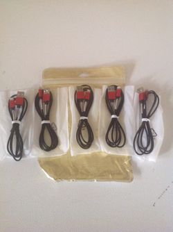 5 iPhone chargers