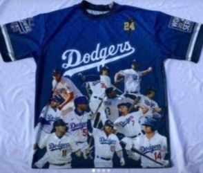 🔥🔥🔥 Dodgers full sub world series champion 2020 jersey shirt