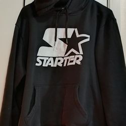 STARTER, Black, Drawstring,PulloverHoodie