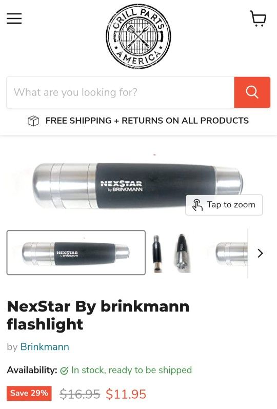 🔦 NexStar By brinkmann flashlight 🔦