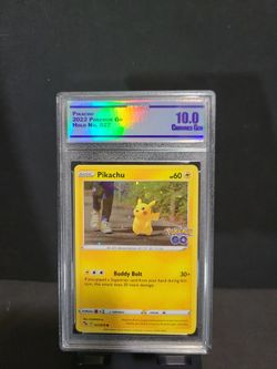 Pikachu Pokémon Go Holo #27 CC&G 10