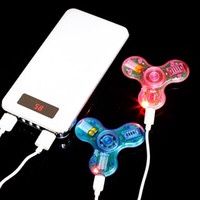 Bluetooth speaker transparent fidget spinner . 5 colors brand new