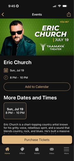 Eric Church Tickets