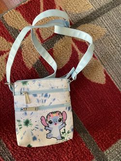 Loungefly stitch crossbody bag