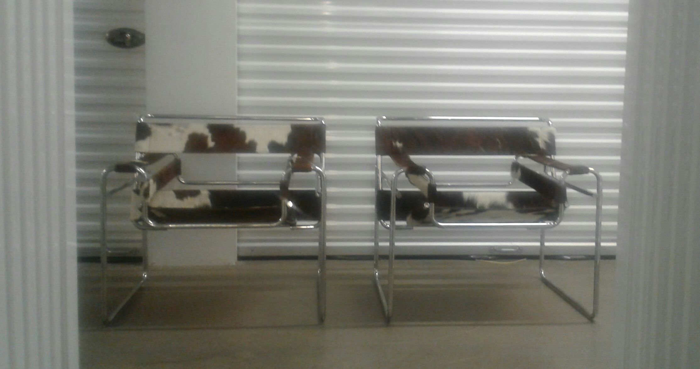 Wassily Italian Cowhide Chairs