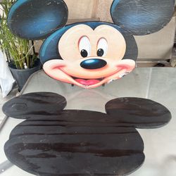Mickey Mouse Wood Props