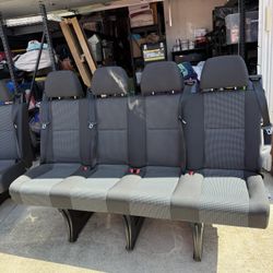 Mercedes Sprinter van Seats. 4 Row And 3 Row