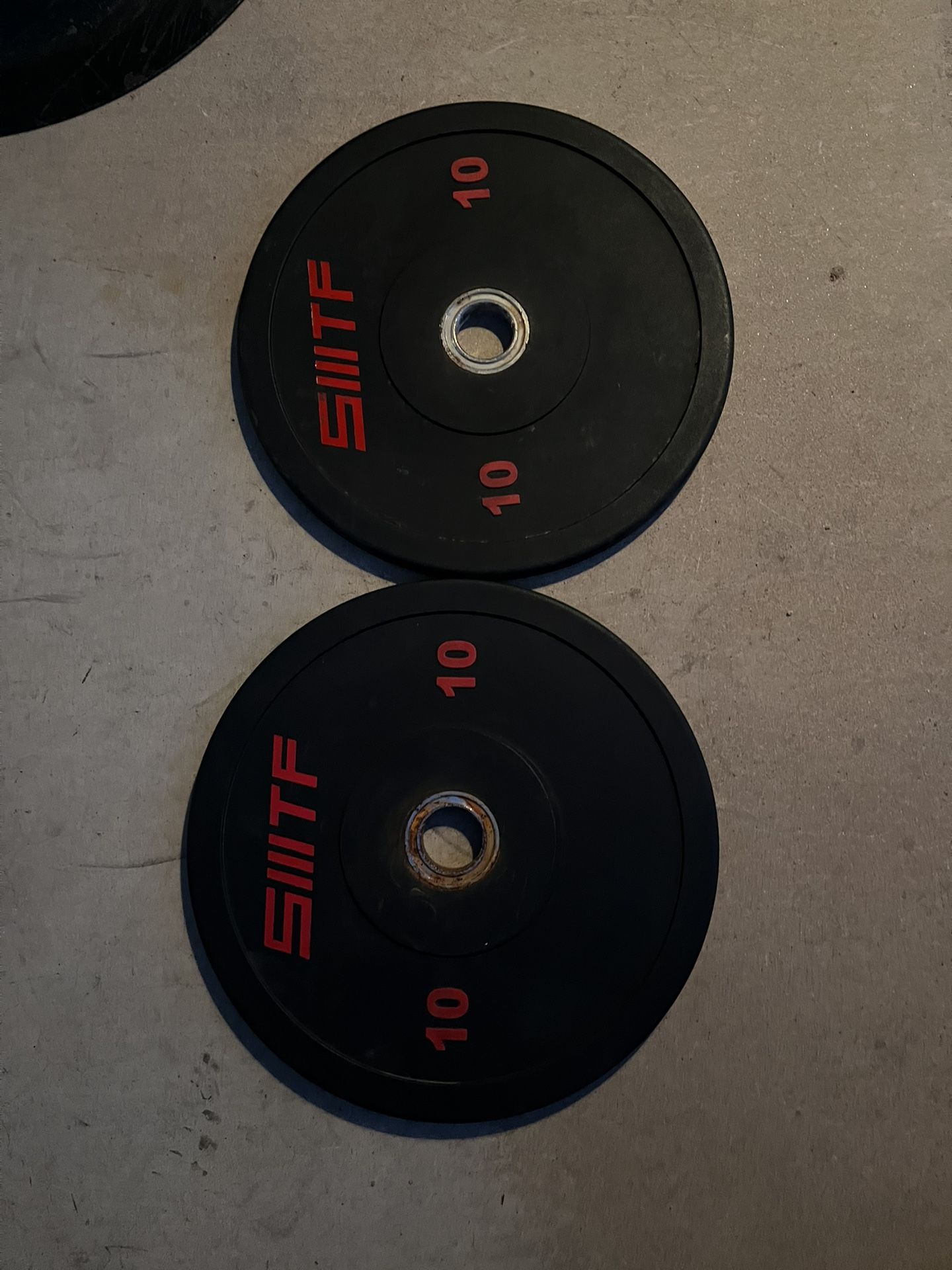 10lb Olympic Bumper Plate Set Weights