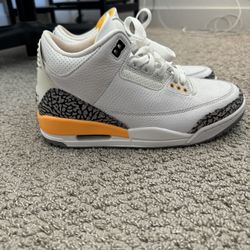 Air Jordan 3 Laser Orange Size 7W