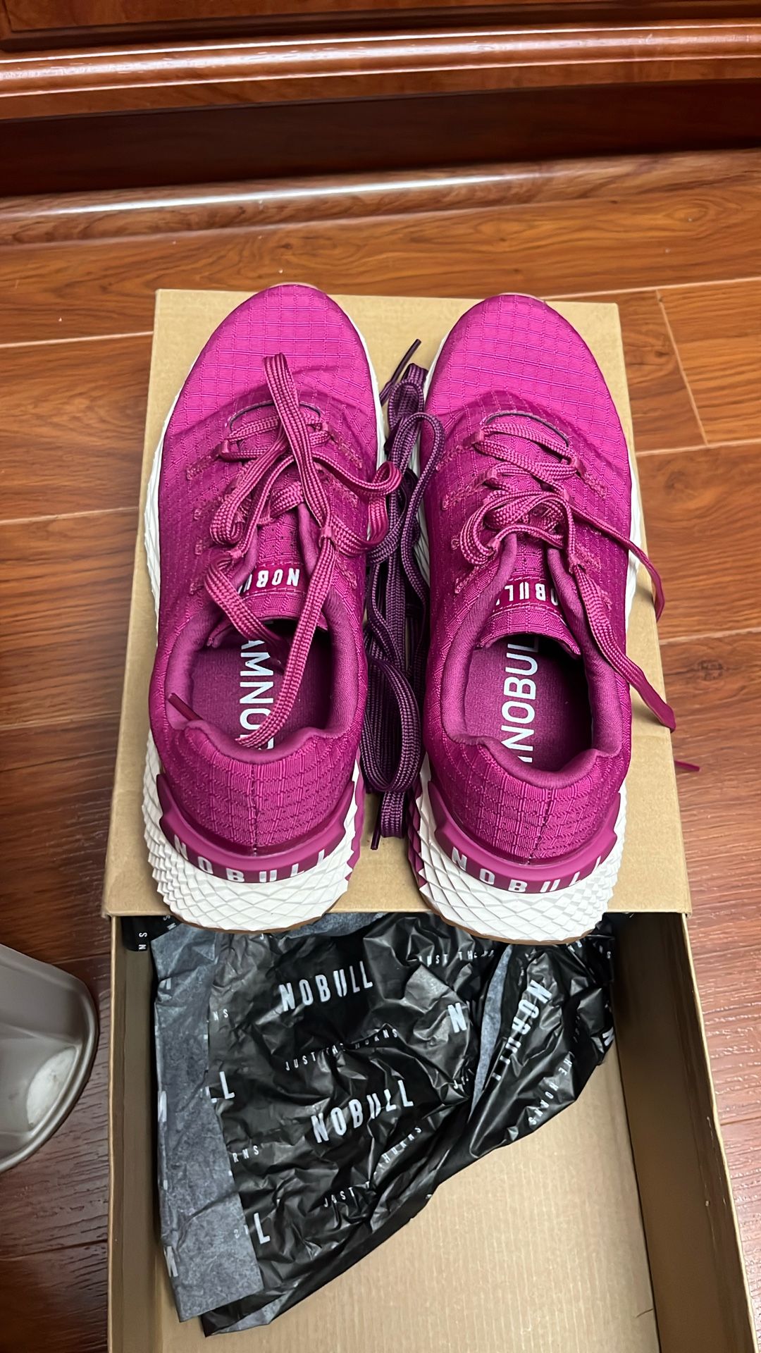 Pink No Bull Running Shoes