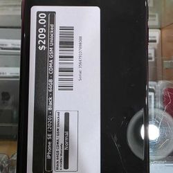 iPhone SE (2020) - Black - 64GB - CDMA GSM Unlocked