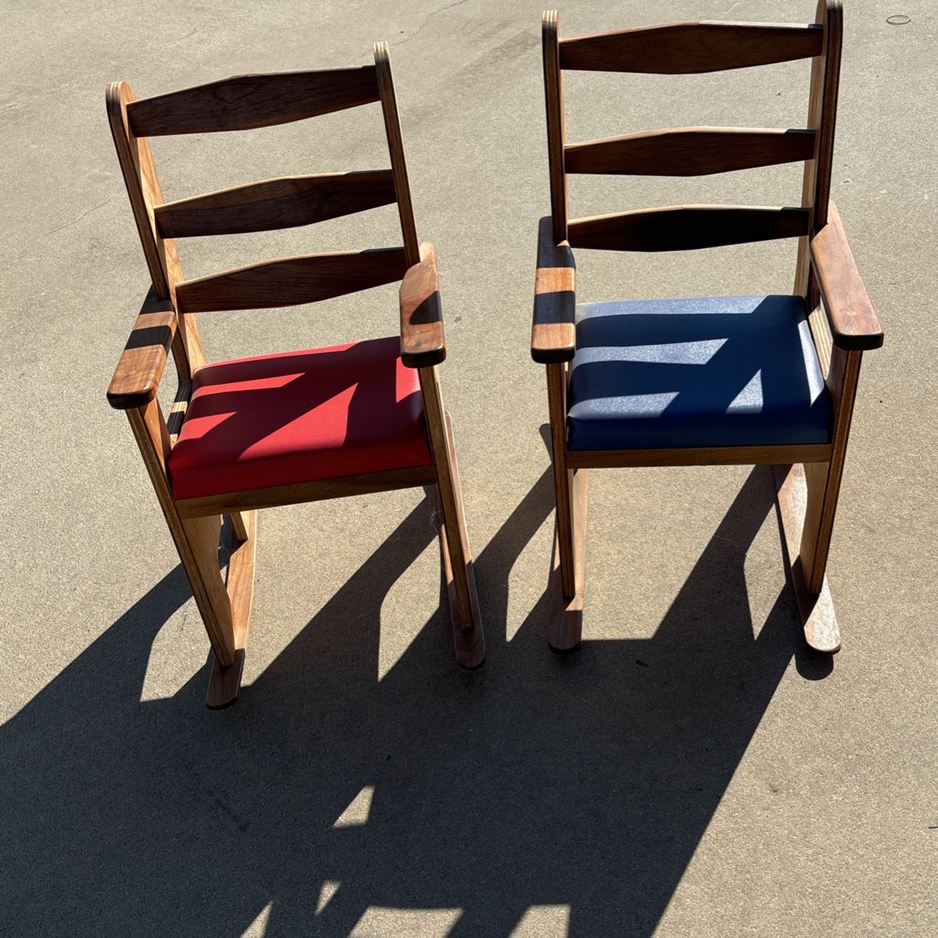 2 Antique Children’s Rocking Chairs