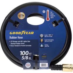 100ft Rubber Water Hose