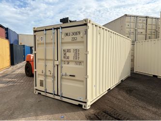 20 FOOT NEW 1-TRIP CONTAINER STD SHED,STORAGE,SHIPPING,CONEX