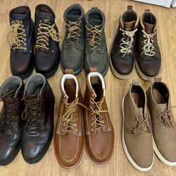 Red Wing Rock rooster Carolina Wolverine Sorrel Work Boors Men’s Size 12