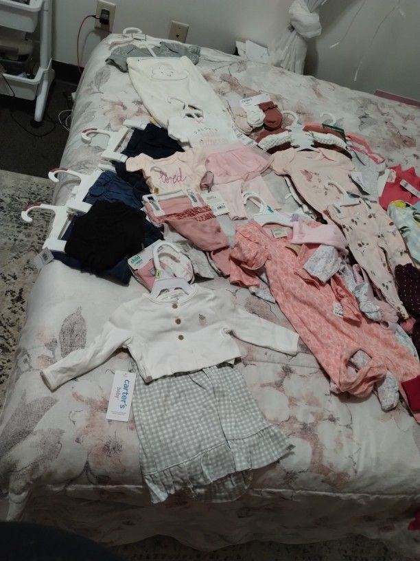 Brand NEW Baby Girl Newborn To 9 Months!!