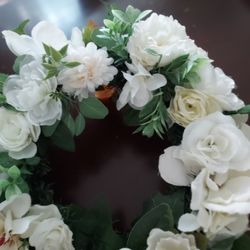 New Wedding Wreath Decoration Whites