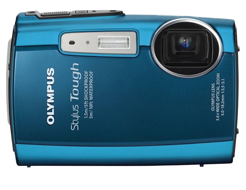 Olympus Stylus Tough 3000 12MP Digital Camera With 3.6x Wide Angle Zoom & 2.7LCD
