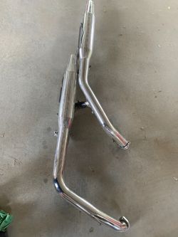 Harley Davidson exhaust system