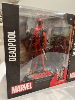 DEADPOOL 1:10TH SCALE COLLECTIBLE WITH SCENE (THE NEW MUTANTS #98)
