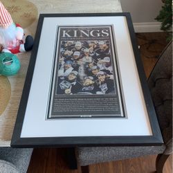 Kings Framed Collectible