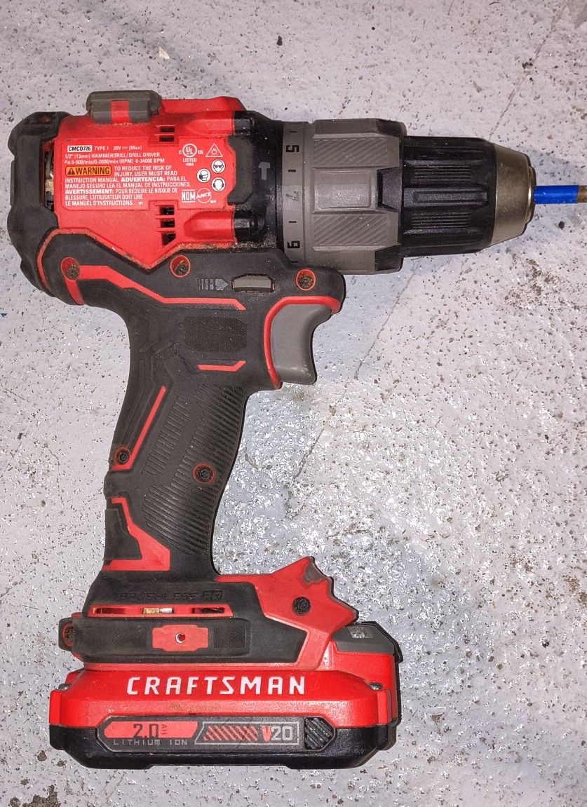 20v brushless drill