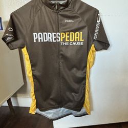 Women's SD Padres Bike shirt/Jersey, Size Medium  New/Mira Mesa)