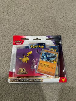 Pokémon 30th Celebration Tech Sticker Collection