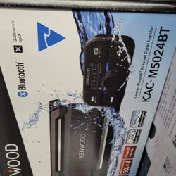 New Kenworth 4CH Amp Marine Series With Bluetooth 