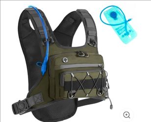 Flydwv Running Vest 2L Water Bladder for Men & Women, Lightweight Breathable