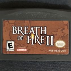 Breath Of Fire II for Gamboy Advance