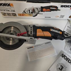 WORX WX429L 4-1/2” Compact Circular Saw 4A Corded WORXSAW New Open Box